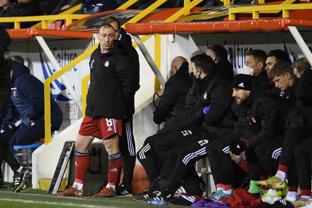 Scott Brown is a doubt for Aberdeen.