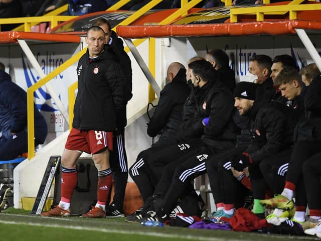 Scott Brown is a doubt for Aberdeen.