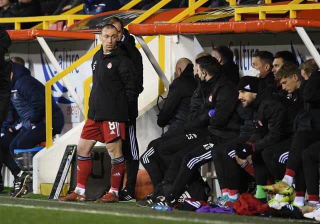 Scott Brown is a doubt for Aberdeen.