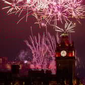 Images from Edinburgh's Hogmanay celebrations are beamed around the world. Picture: Ian Georgeson
