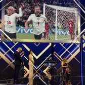 Gareth Southgate receives the Team Award on behalf of the Men's England Football Team and Manager of the Year during the BBC Sports Personality of the Year Awards 2021