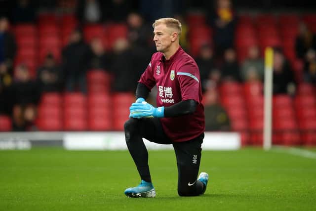 Joe Hart has been released by Burnley. Picture: Getty