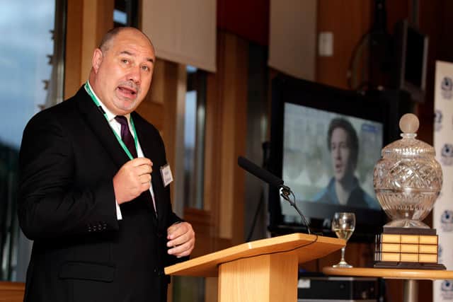 Scottish Rugby Union chief executive Mark Dodson. Picture: Graham Stuart/Press Association