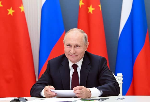 Vladimir Putin is a killer without an ounce of human compassion (Picture: Alexey Nikolsky/Sputnik/AFP via Getty Images)