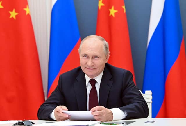 Vladimir Putin is a killer without an ounce of human compassion (Picture: Alexey Nikolsky/Sputnik/AFP via Getty Images)