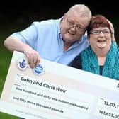 Mr and Mrs Weir from Largs, North Ayrshire, bagged their historic winnings in July 2011, making them the biggest UK winners at the time.