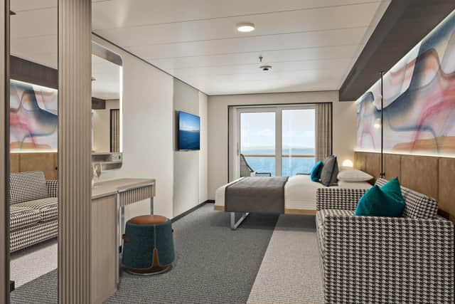 A spacious and comfortable balcony stateroom (Pictures: NCL)