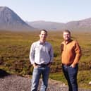 Energy Mutual's Kyle Smith and Sam Gray.