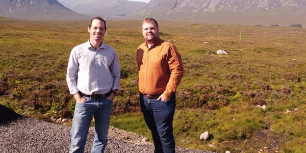 Energy Mutual's Kyle Smith and Sam Gray.