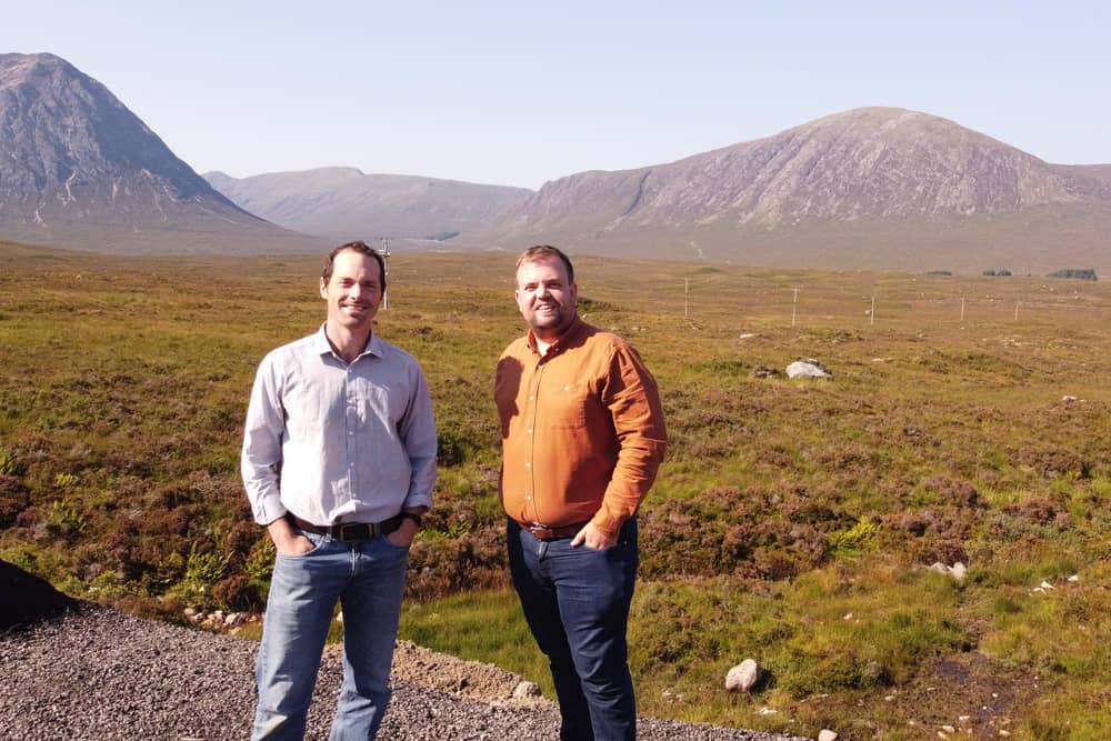 Energy Mutual's Kyle Smith and Sam Gray.