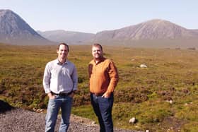 Energy Mutual's Kyle Smith and Sam Gray.