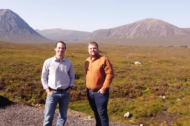 Energy Mutual's Kyle Smith and Sam Gray.