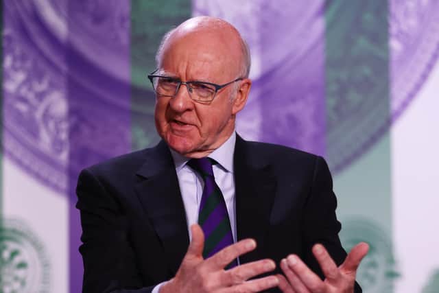 All England Club Ian Hewitt says the UK Government left Wimbledon with little option but to bring in the ban.