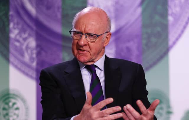 All England Club Ian Hewitt says the UK Government left Wimbledon with little option but to bring in the ban.