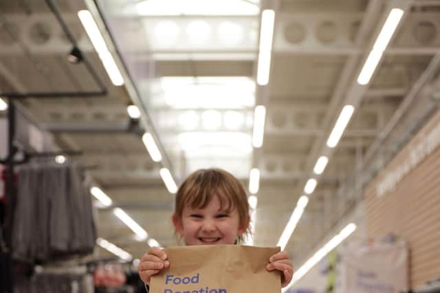 Tesco customers can pick up an extra bag to put through the checkout this Easter to support families facing financial difficulties during the school holidays.