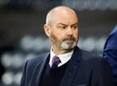 Scotland manager Steve Clarke will name his squad to face Ukraine in the World Cup play-off semi-final on Monday. (Photo by Alan Harvey / SNS Group)