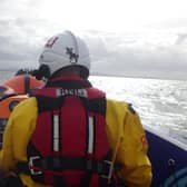 Lifeboats crews from both sides of the Forth were involved in the rescue (Pic: Kinghorn RNLI)