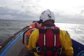 Lifeboats crews from both sides of the Forth were involved in the rescue (Pic: Kinghorn RNLI)