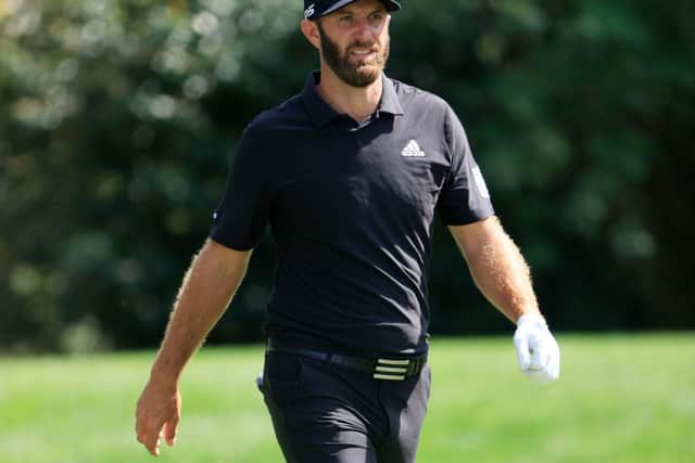 Dustin Johnson pictured during the third round of The Players Championship at TPC Sawgrass in March. Picture: Sam Greenwood/Getty Images.