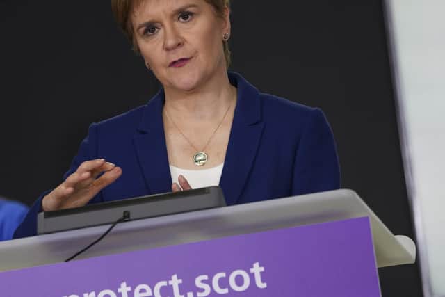Nicola Sturgeon has introduced what John McLellan describes as a 'mind-boggling' five-tier lockdown system