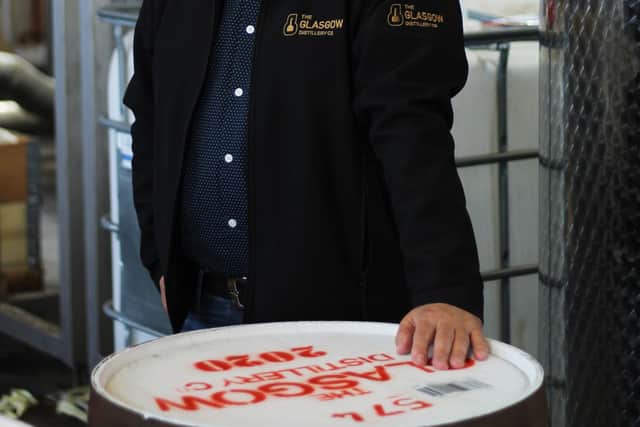 Last month Hughes unveiled Glasgow 1770 Single Malt Triple Distilled. Picture: contributed.