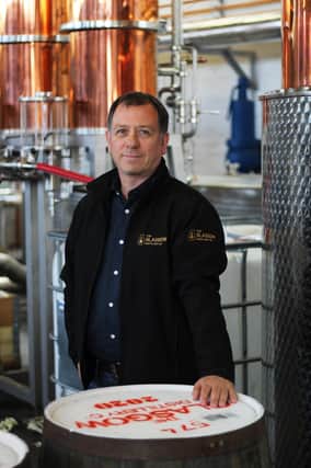 Last month Hughes unveiled Glasgow 1770 Single Malt Triple Distilled. Picture: contributed.