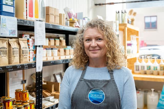 Alison Ruickbie, owner of refill shop The Re:Store in Moray.
