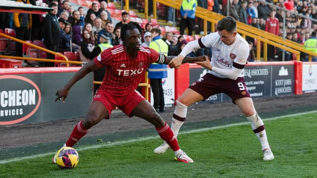 Hearts will have Lawrence Shankland back in action for Saturday's match away at Aberdeen.