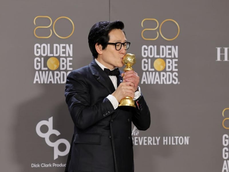 Ke Huy Quan gave one of the best speeches of the night as he won this award ahead of Brendan Gleeson and Brad Pitt.