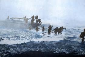 Amphibious assault training at Loch Fyne, Inverarary, where preparations for D-Day brought 250,000 servicemen to the Argyll town. PIC: Cassowary Colorizations/CC