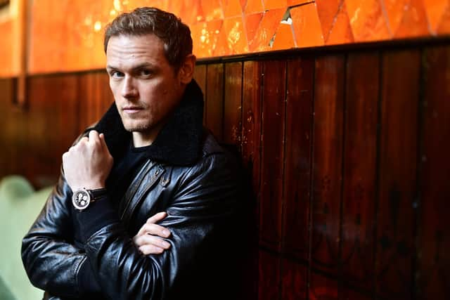 Sam Heughan. Picture: John Devlin