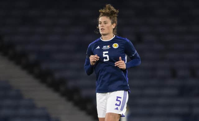 Jen Beattie MBE has confirmed her retirement from international footage at the age of 31 (Photo by Ross MacDonald / SNS Group)