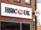 EMBARGOED TO 0001 WEDNESDAY APRIL 13 File photo dated 24/01/17 of a customer using a cash machine at a branch of HSBC in Tooting Broadway, London, as people experiencing domestic abuse can now walk into any HSBC branch in the UK to access a safe space and seek support and advice.