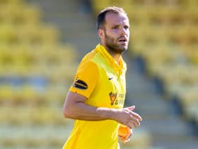 Matej Poplatnik netted the winning goal for Livingston. Picture: SNS
