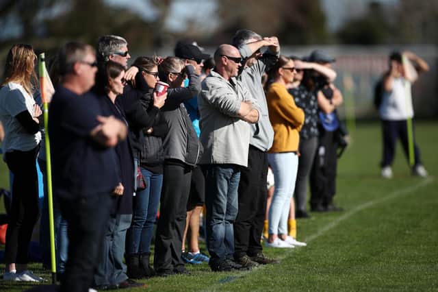 Silent Support Weekend is deemed necessary because last year 390 parents in England were banned from touchlines. (Photo by Fiona Goodall/Getty Images)
