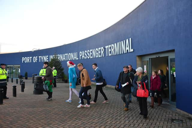 The campaign is aimed at those using DFDS services between Amsterdam and Newcastle (pic: Owen Humphreys/PA)