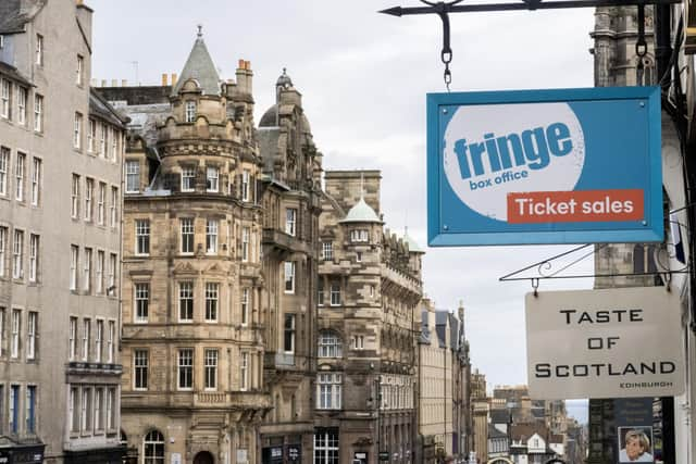 The fate of this year's Fringe is still hanging in the balance. Picture: Jane Barlow/PA Wire