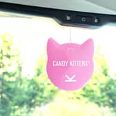 Candy Kittens Eton Mess hanging car air freshener