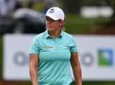 Michele Thomson pictured during the final round of the Aramco Team Series event at Laguna National in Singapore. Picture: LET