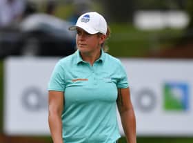 Michele Thomson pictured during the final round of the Aramco Team Series event at Laguna National in Singapore. Picture: LET