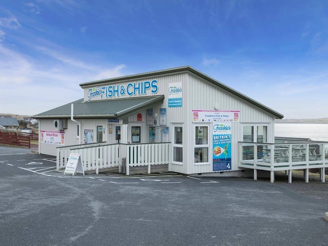 Frankie’s is the most northerly chippie in Scotland, and has won plenty of awards. It’s located in Brae and visitors can enjoy fish and chips on the balcony, overlooking the water.