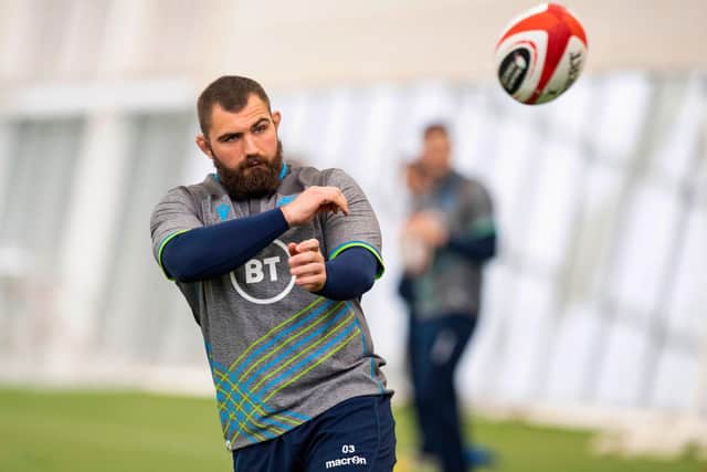 Jamie Bhatti has rejoined Glasgow Warriors, his first professional club. Picture: Craig Williamson/SNS