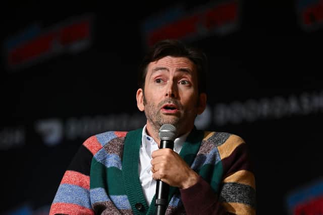 David Tennant looked forward to the day Conservative politician Kemi Badenoch "doesn’t exist anymore", adding "I don’t wish ill of her, I just wish her to shut up" (Picture: Bryan Bedder/Getty Images for ReedPop)