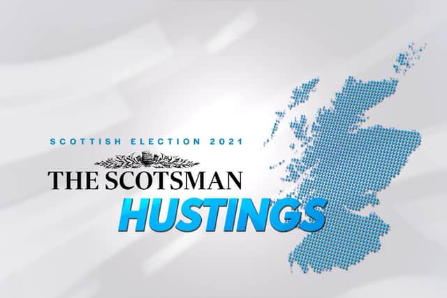 The Scotsman will hold the second of its eight 2021 election hustings events on Tuesday