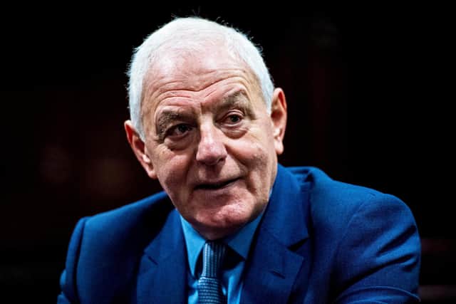 Former Rangers manager Walter Smith.