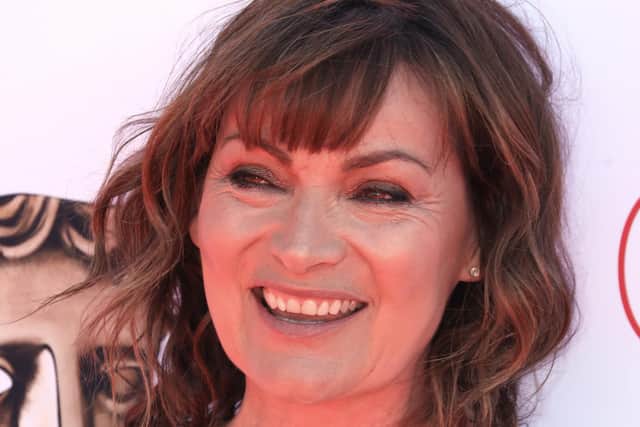 Lorraine Kelly at the Baftas where she got back at Boris Johnson in her own sweet way (Picture: Tristan Fewings/Getty Images)