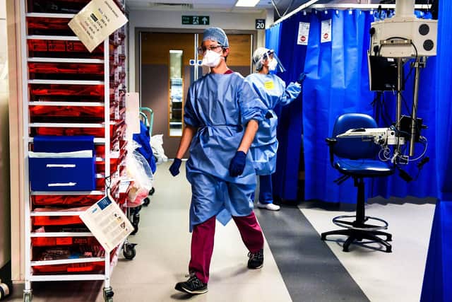 The Scottish Government has been told the summer months had failed to bring an easing of the pressure on the NHS. Picture: Michael Gillen
