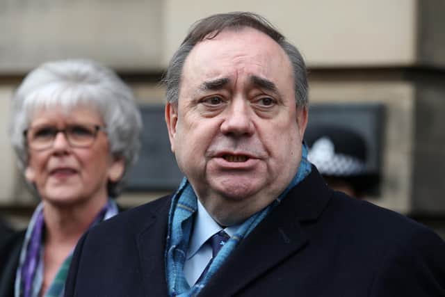 Alex Salmond said his RT television show would be suspended for the election campaign.