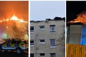 Fire scenes courtesy of of Fife Jammer Locations. Aftermath photo by Fife Free Press