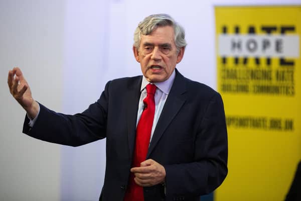 Gordon Brown (Photo by Duncan McGlynn/Getty Images)
